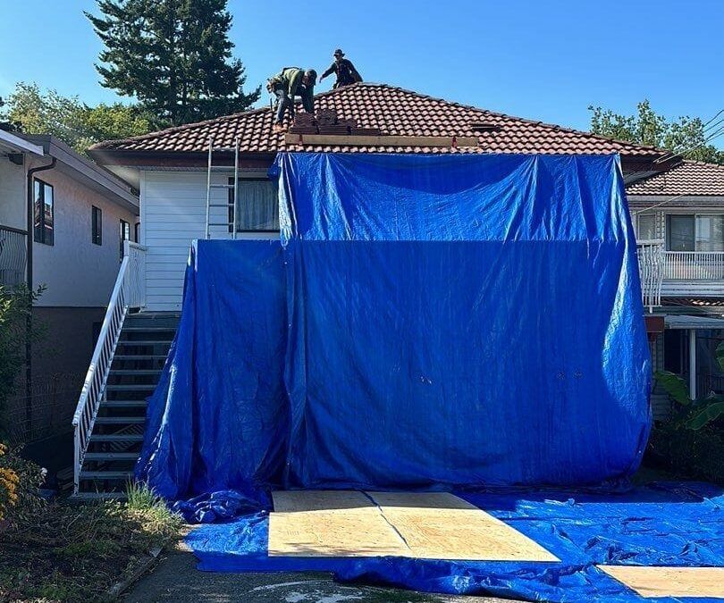 replacing roof